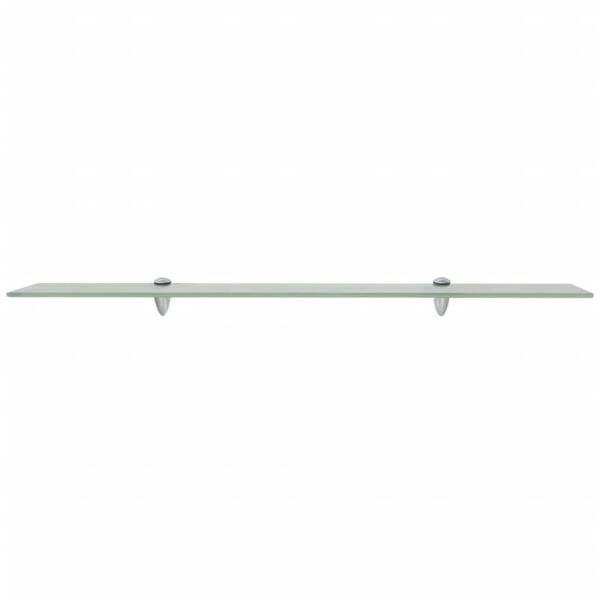 vidaXL Floating Shelves 2 pcs Glass 90x10 cm 8 mm
