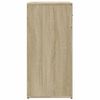 vidaXL Sideboards 2 pcs Sonoma Oak 79x38x80 cm Engineered Wood