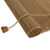 vidaXL Roller Blind Brown 40 x 220 cm Bamboo