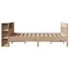 vidaXL Bookcase Bed without Mattress 120x190 cm Small Double Solid Wood Pine