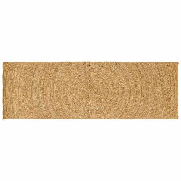 vidaXL Area Rugs Rectangular Brown 60 x 200 cm Jute