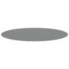 vidaXL Pool Ground Cloth Light Grey &Oslash;458 cm Polyester Geotextile
