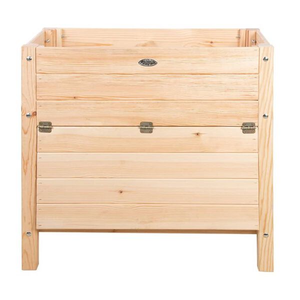 Esschert Design Raised Bed with Storage 65 L Natural