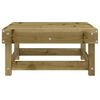 vidaXL Garden Footstool Impregnated Wood Pine