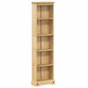 vidaXL Bookcase Corona 46x20x170 cm Solid Wood Pine