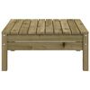 vidaXL Garden Footstool Impregnated Wood Pine