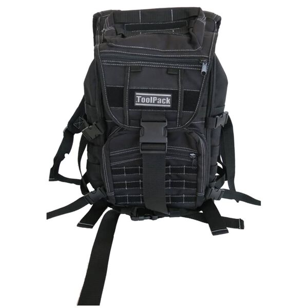 Toolpack Multifunctional Backpack Budge Black 30x22x50 cm 360.106