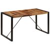 vidaXL Dining Table 140x70x75 cm Solid Acacia Wood