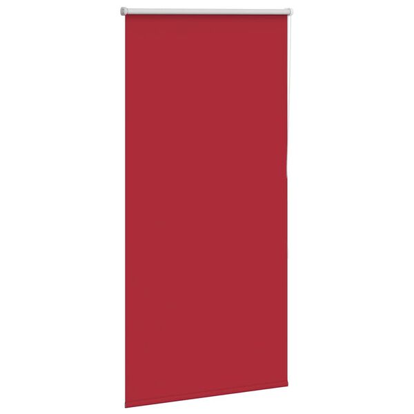 vidaXL Roller Blind Blackout Red 75x175 cm Fabric Width 70.7 cm Polyester