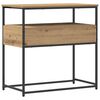 vidaXL Console Table Artisan Oak 75 x 40 x 75 cm Engineered Wood