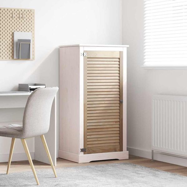 vidaXL Cabinet Door Natural 110 x 49.5 x 2.1 cm Solid pine wood