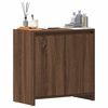 vidaXL Bathroom Cabinet Brown Oak 60x33x61 cm Engineered Wood