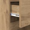 vidaXL Bedside Cabinet with Drawer 2 pcs Artisan Oak 40 x 35 x 70 cm