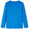 Kids' T-shirt with Long Sleeves Cobalt Blue 128