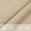 vidaXL Sunshade Sail Oxford Fabric Rectangular 4x6 m Beige