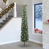 vidaXL Artificial Christmas Tree with 300 LEDs with Stand Green 270 cm