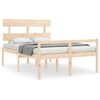 vidaXL Senior Bed without Mattress 140x200 cm Solid Wood