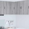 vidaXL Dishwasher Panel Lucca Grey Sonoma 57 x 57 x 80 cm