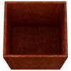 vidaXL Planter 52x48x75 cm Corten Steel