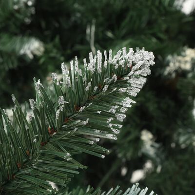 vidaXL Artificial Pre-lit Christmas Tree with Pine Cones 180 cm