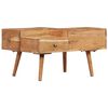 vidaXL Coffee Table 70x60x42 cm Solid Acacia Wood
