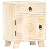 vidaXL Bedside Cabinet 40x30x50 cm Solid Mango Wood