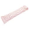 vidaXL Pull Starter Cord White and Red &Oslash;5 mm 10 m Nylon