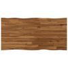 vidaXL Live Edge Table Top 100 x 60 x 3.2 cm Rectangular