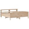 vidaXL Bed Frame without Mattress 180x200 cm Super King Solid Wood Pine