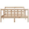 vidaXL Bed Frame without Mattress 160x200 cm Solid Wood Pine