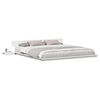 vidaXL Bed Frame White 200 x 200 cm Wood