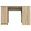 vidaXL Desk Sonoma Oak 120x42x76 cm Engineered Wood