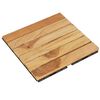 vidaXL Decking Tiles 30 pcs 30x30 cm Solid Wood Teak Vertical Pattern
