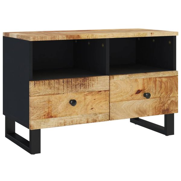 vidaXL TV Cabinet 70x33x46cm Solid Wood Mango
