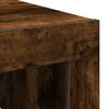 vidaXL Coffee Table Smoked Oak 100x100x35 cm Engineered Wood