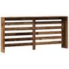 vidaXL Radiator Cover Old Wood 175x20x82 cm Engineered Wood