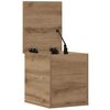 vidaXL Storage Box Artisan Oak 30 x 35 x 35 cm Engineered Wood