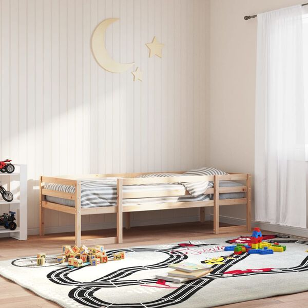 vidaXL Kids' Bed Frame without Mattress 90x190 cm Single Solid Wood Pine