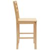 vidaXL Dining Chairs 2 pcs Natural 40 x 47.5 x 99.5 cm