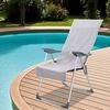 vidaXL Outdoor Chair Towels 2 pcs Grey 130 x 60 cm