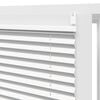 Plisse Blind 90x100cm White Pleated Blind