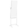 vidaXL Mirror Jewellery Cabinet with LED Lights Free Standing White