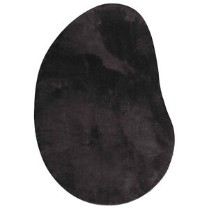vidaXL Carpet HUARTE Black 80 x 150 cm Polyester