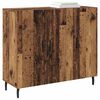 vidaXL Sideboard Old Wood 90 x 34 x 80 cm Engineered Wood