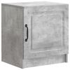 vidaXL Bedside Cabinet Concrete Grey 43 x 34.5 x 47 cm Engineered Wood