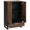 vidaXL Highboard with Drawer Brown 60 x 33 x 100 cm Solid mango wood