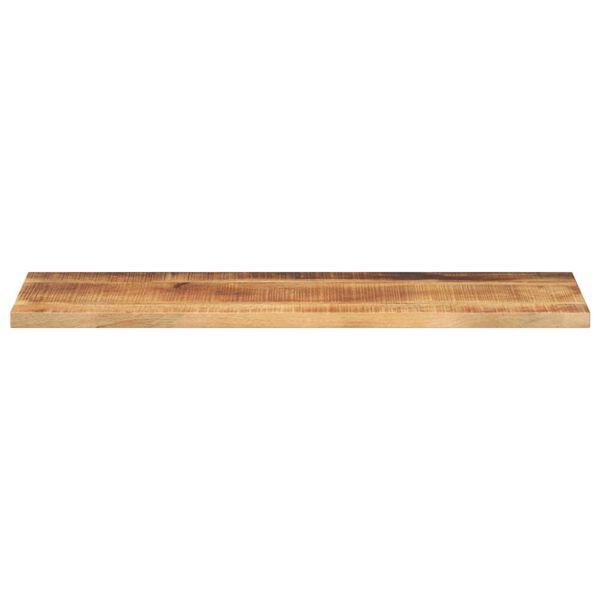 vidaXL Table Top 100x20x2.5 cm Rectangular Solid Wood Rough Mango