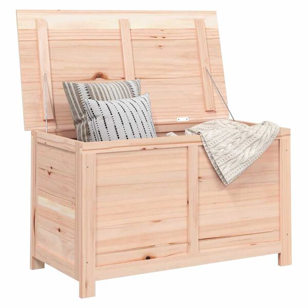 vidaXL Outdoor Cushion Box 100x50x56 cm Solid Wood Fir