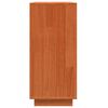 vidaXL Sideboard Brown Oak 111 x 34 x 75 cm Solid Pine Wood
