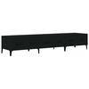 vidaXL Tv Cabinet | Black | Engineered wood | Medium | TV Cabinet | Rectangular